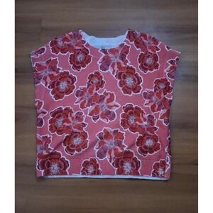 Womens LOFT Floral‎ Stretch Sleeveless Sweater